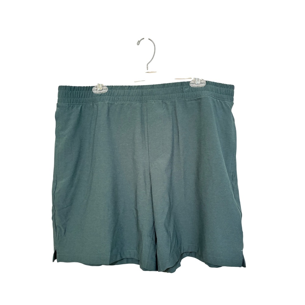 All in Motion Mens Everyday Woven Shorts Dark Teal XL 8 Inch Inseam NWT